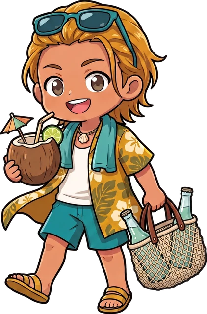 バカンスアンバサダーのイラスト
