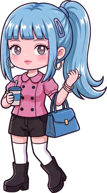 トレンドサーファーのイラスト