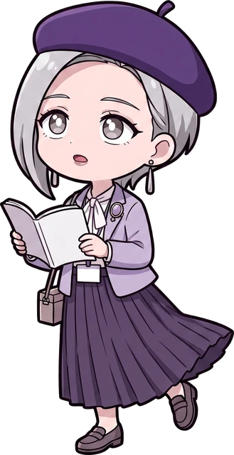 ミュージアム探偵のイラスト