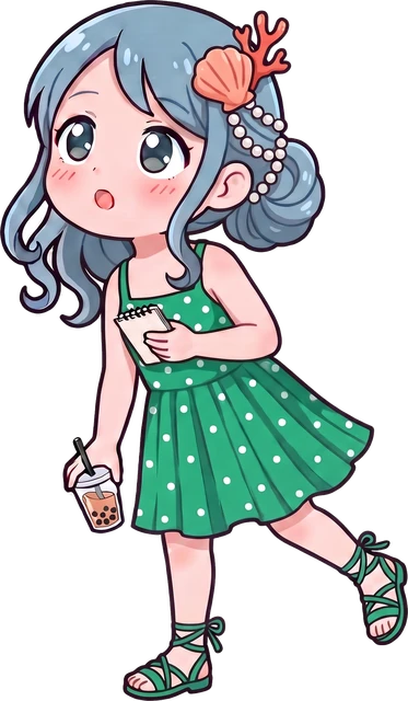 のんびりアクアリストのイラスト
