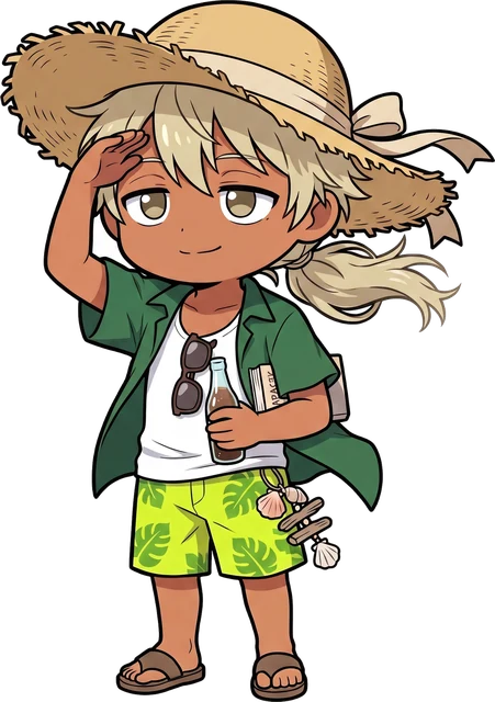 シーサイド仙人のイラスト